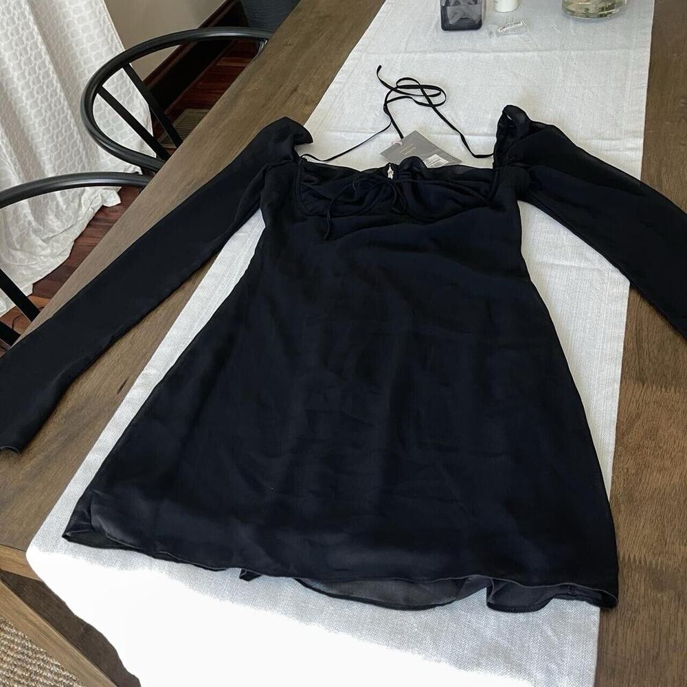 house of cb babydoll black dress - Picture 3 of 8